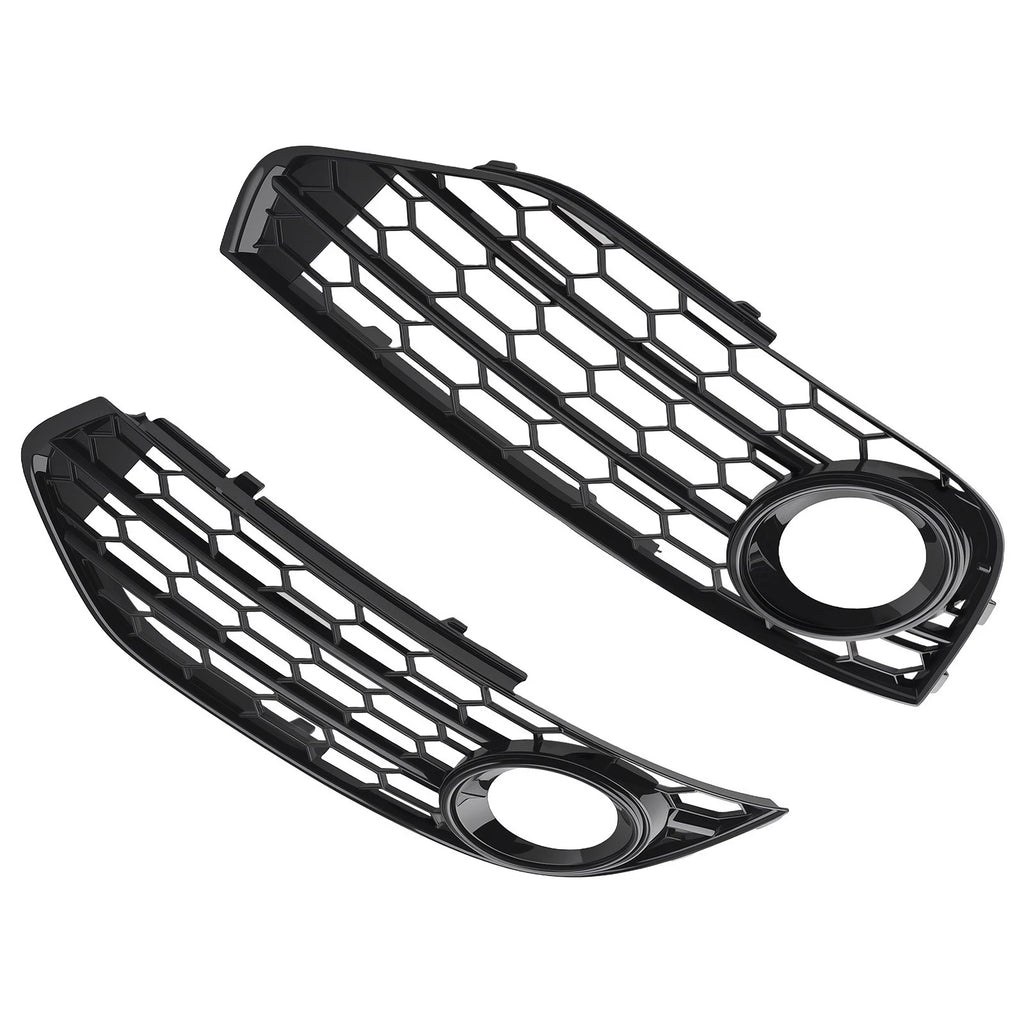 Fog Grille Cover Pair for Audi A4 B8 Allroad (2010-2015)