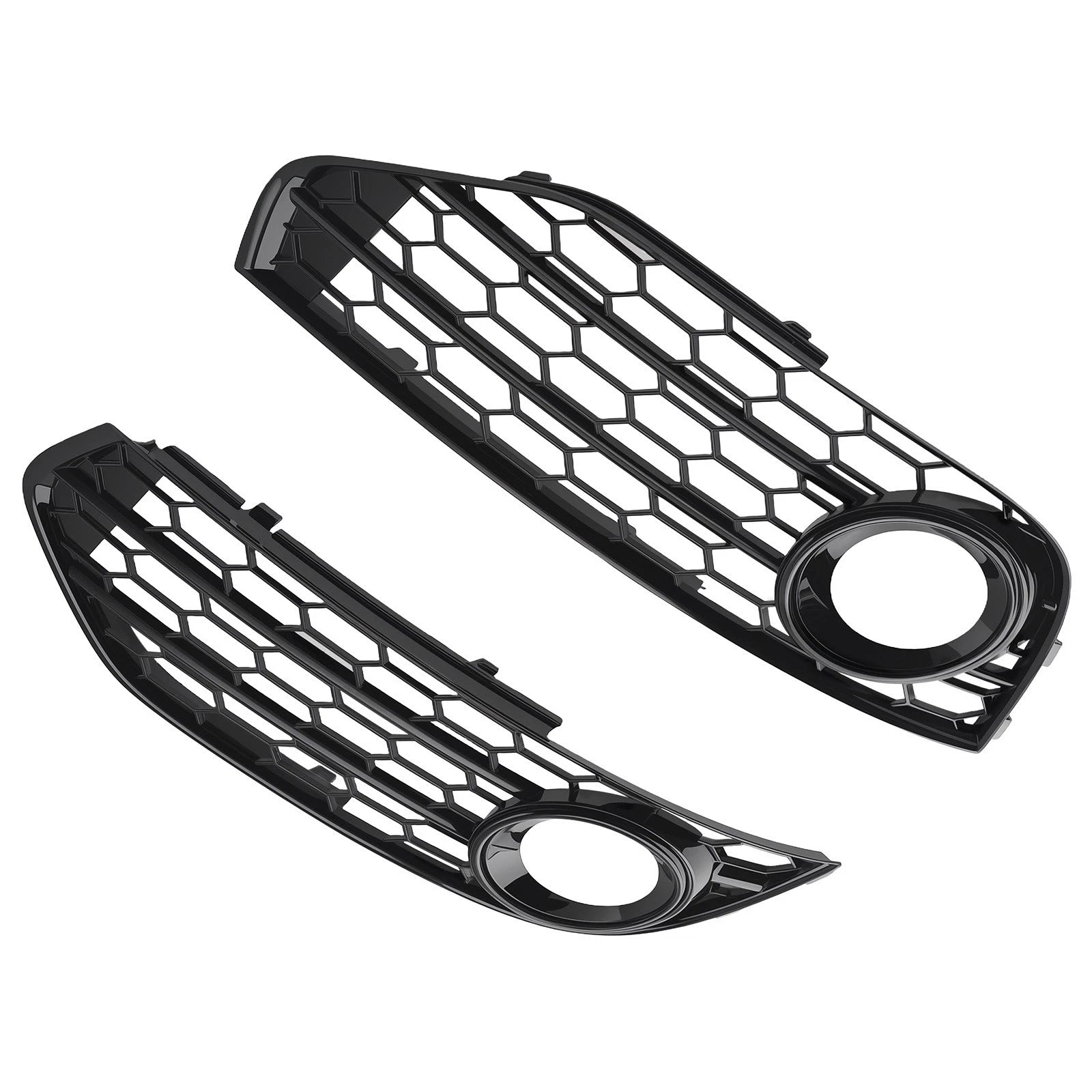Fog Grille Cover Pair for Audi A4 B8 Allroad (2010-2015)