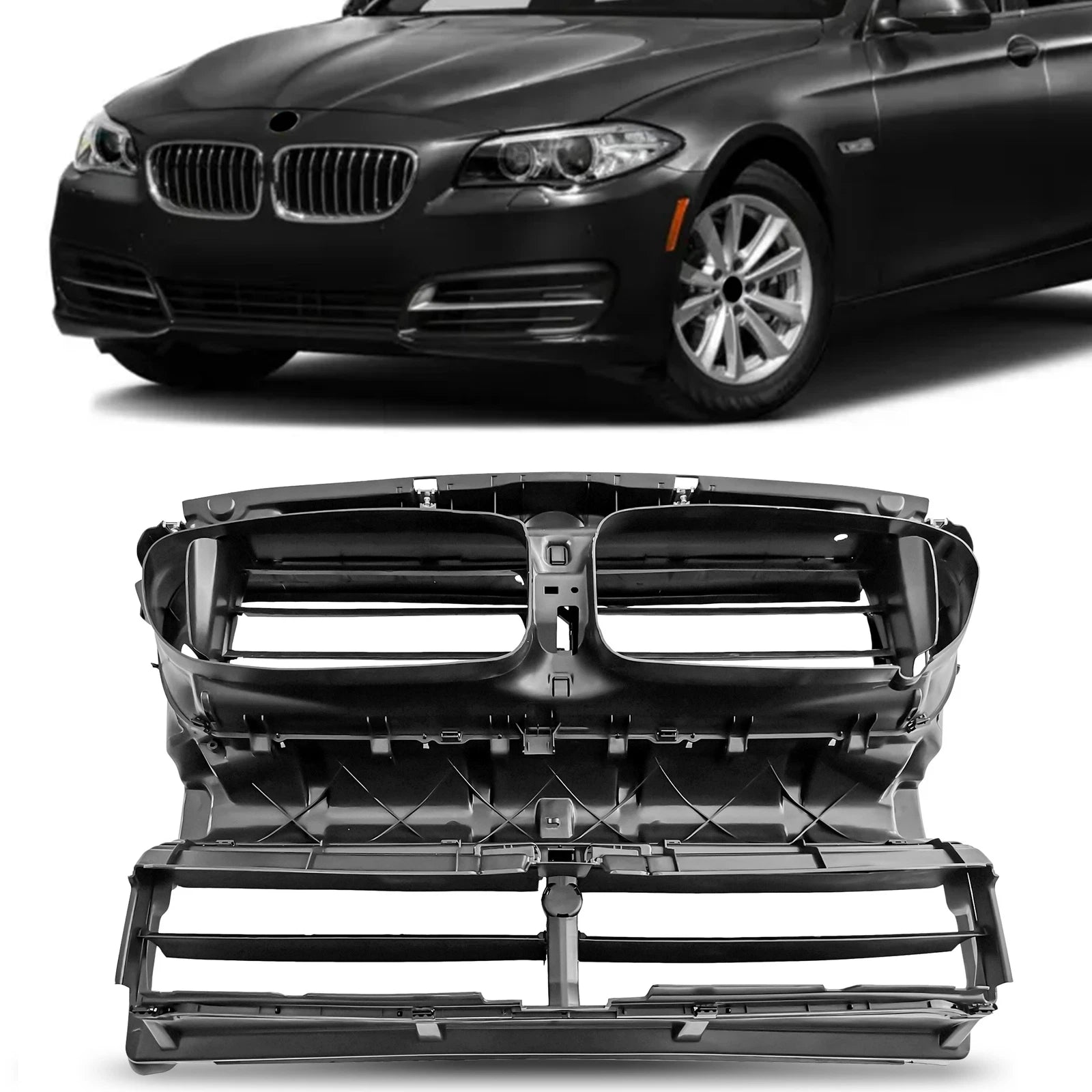 Radiator Core Support Air Duct for BMW 528i 535i 550i (2011–2013)