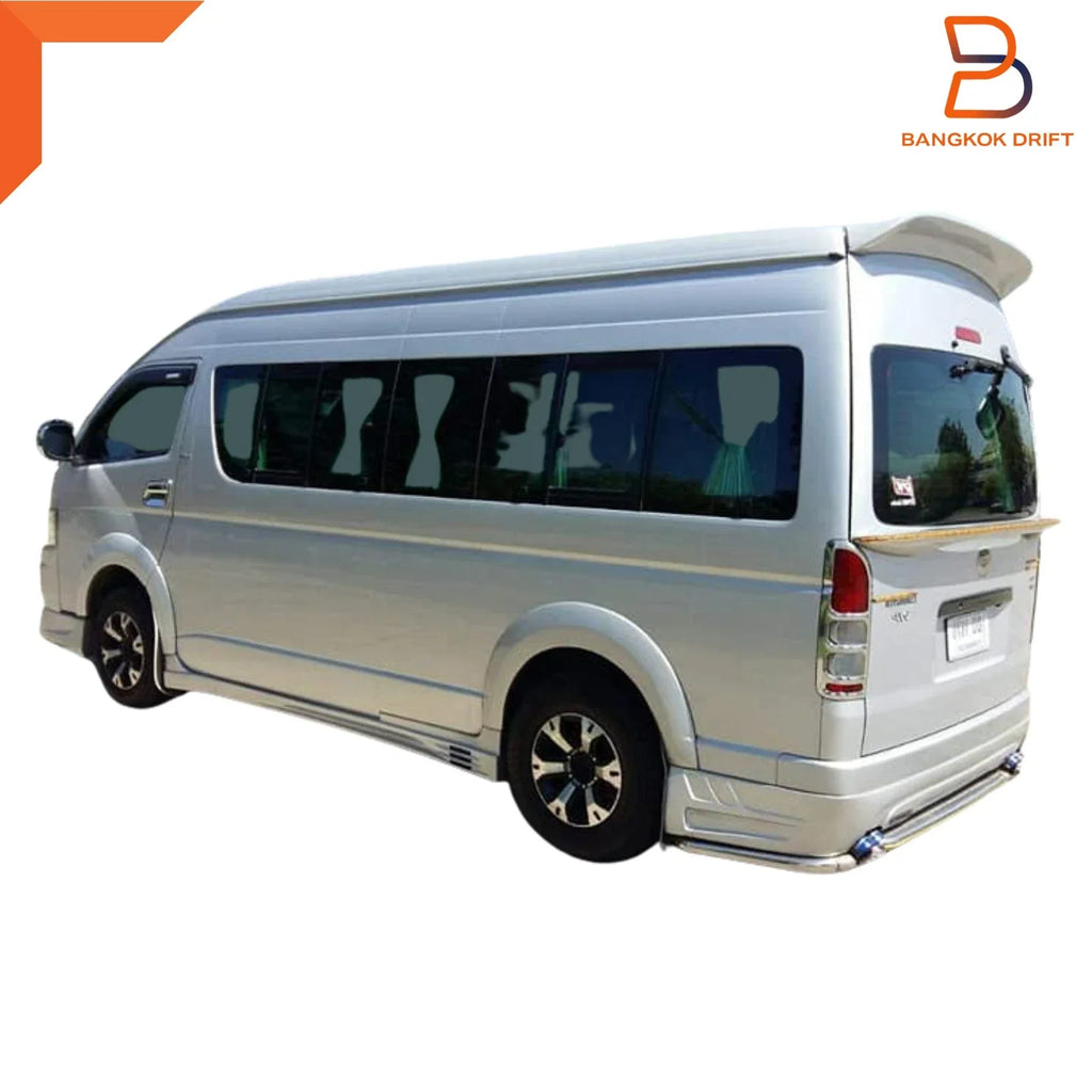 Silver Fender Flares Wheel Arches for Toyota Hiace Commuter (2005-2019)