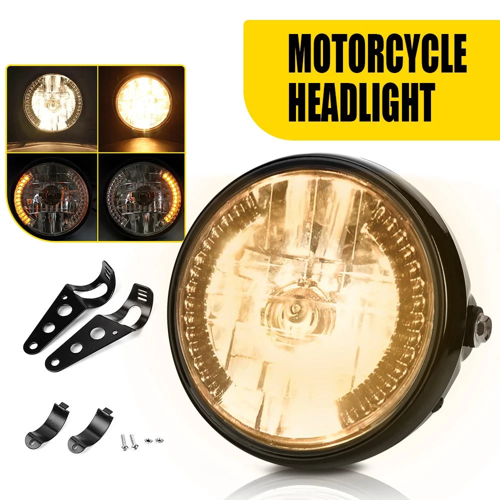 7" Motorcycle Headlight Bucket for Harley Softail