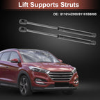 2X Front Hood Lift Supports Gas Strut for Hyundai Santa Fe (2013–2018)