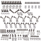 Stainless Hex Bolt Kit for Chevy Small Block SBC 265 283 305 307 327 350 400
