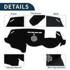 Dashboard Dash Cover Mat Sun Protector Pad for BMW 6 Series (2003-2010)