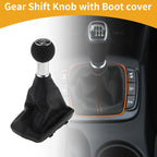 5 Speed Gear Shifter Knob with Cover for Audi A4 (2000–2008)