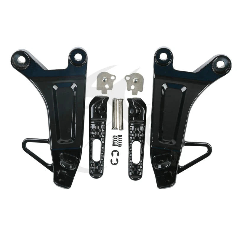 Set of 2 Passenger Footpegs Footrests for Honda CBR600RR (2003–2004)
