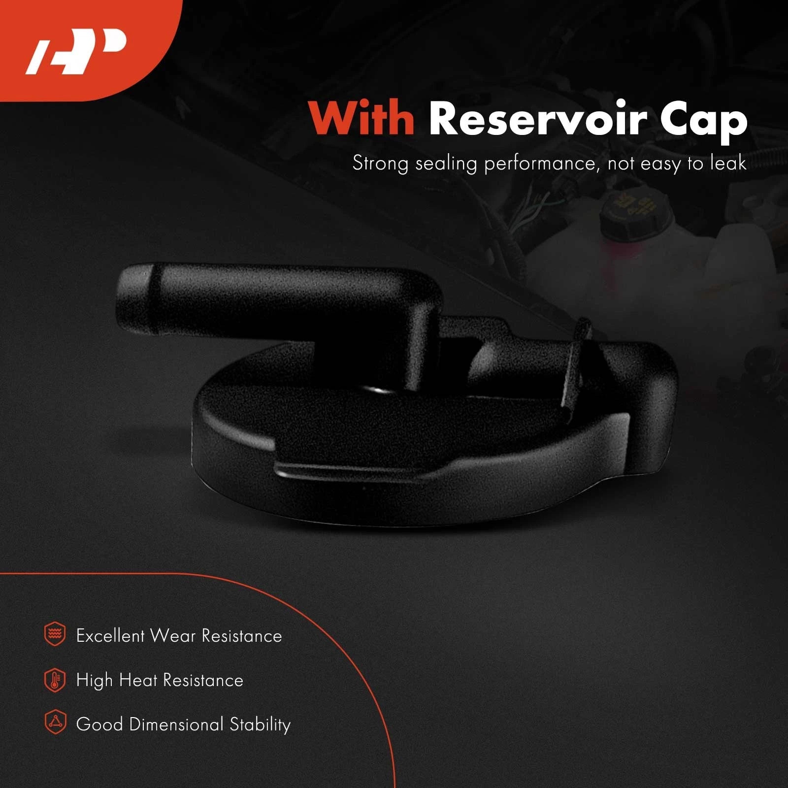 Radiator Coolant Reservoir with Cap for Chrysler Sebring Dodge Avenger (2007–2010)