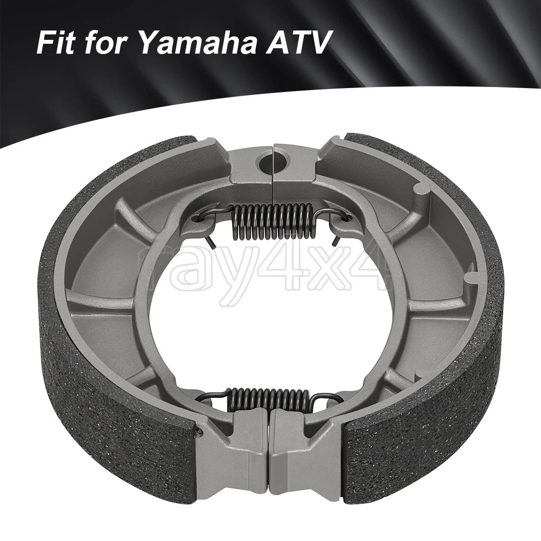 Rear Brake Shoes Kit for Yamaha YFM90 Grizzly 90 (2019–2024) #BD3-F530K-30-00