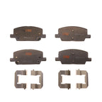 Set of 4 Disc Brake Pads for Chevrolet Trax (2018–2020)