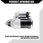 Starter Motor for Chrysler Sebring 2007-2010 - Durable Replacement Part
