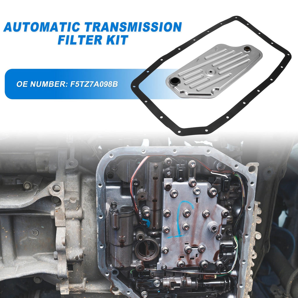 A4LD-E Transmission Filter Oil Pan Gasket Kit for Ford (No.F5TZ7A098B)