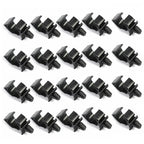 0.43inch 20x Car Harness Automatic Route Clamp for Unknown Make Model