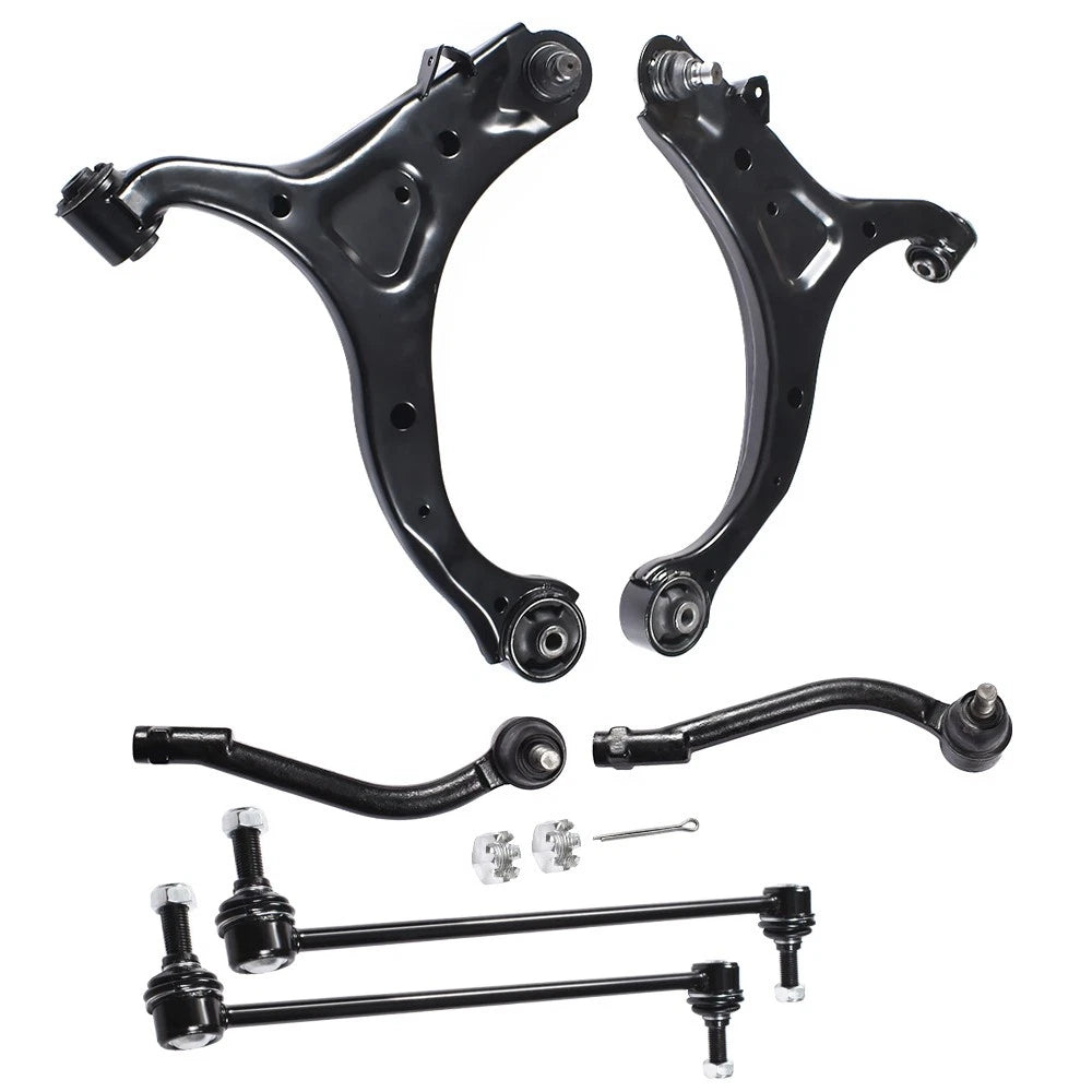 Control Arms with Ball Joints and Tie Rods for Hyundai Santa Fe (2007–2012)