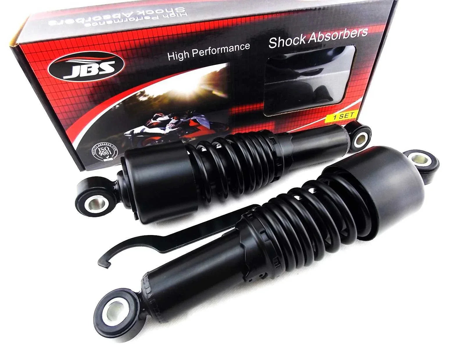 11" JBS Rear Shock Absorbers for Harley HD FLHTK Electra Glide (2014-2023)