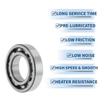6209 Deep Groove Ball Bearing for Scooter Skateboard Wheel (45x85x19mm)