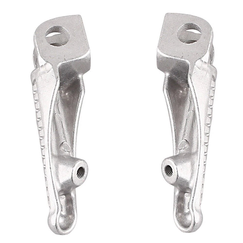 Set of 2 Front Foot Pegs for Kawasaki Z1000 (2007–2013) Silver