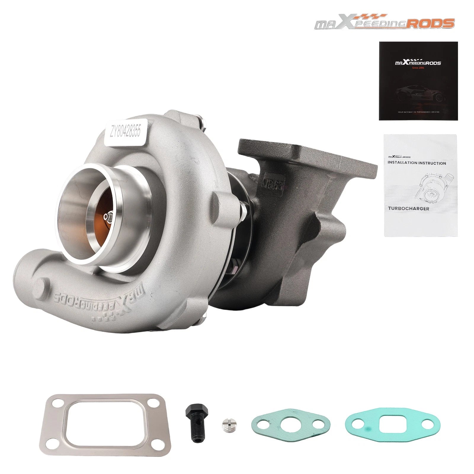 T3/T4 Upgrade Billet Turbocharger 0.63 A/R T04E 400HP for BMW 325 (1992–1998)