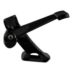 Black Mid Controls Brake Side for Harley Sport Glide FLSB Fat Bob (2018–2025)