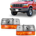 Pair Headlights for Ford F-150 (1992–1996)