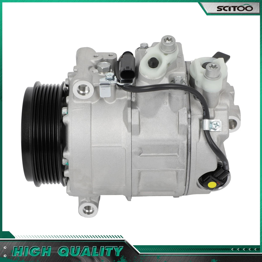 A/C Compressor and Clutch for Mercedes-Benz S550 (2007–2012)