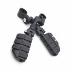 Dually Highway P-Clamps Large Footpeg Kit 1-1/4 inch for Motorcycle