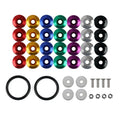 Aluminum Quick Release Fastener Kit for Car Bumpers Trunk Fender Hatch