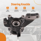 Wheel Bearing Hub Knuckle Assembly Front/Right/Left for Nissan Versa Note (2014–2019)