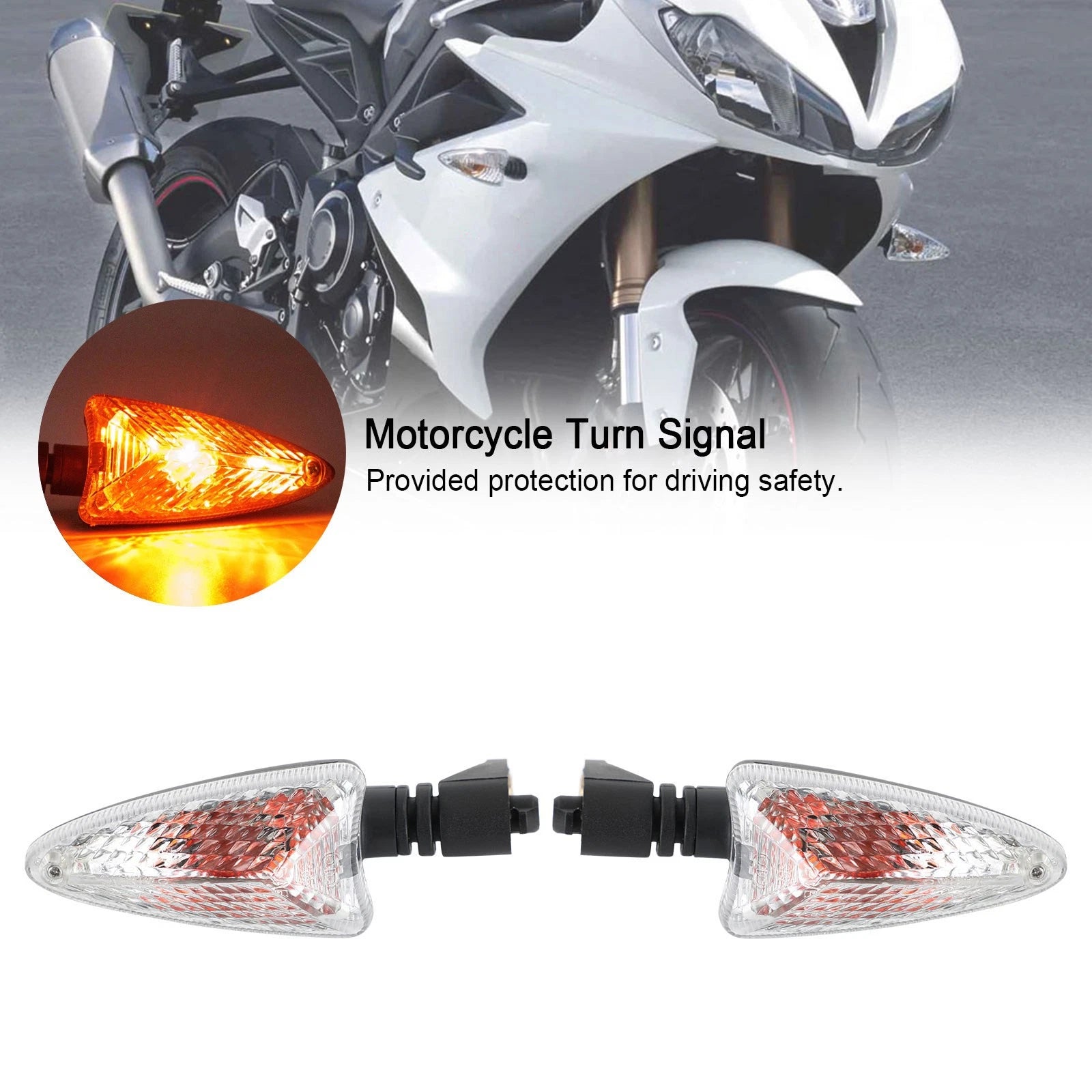 Turn Signal Lights for Triumph Speed Triple 1050, Street Triple 675, Daytona, Tiger 800 (2005–2019)