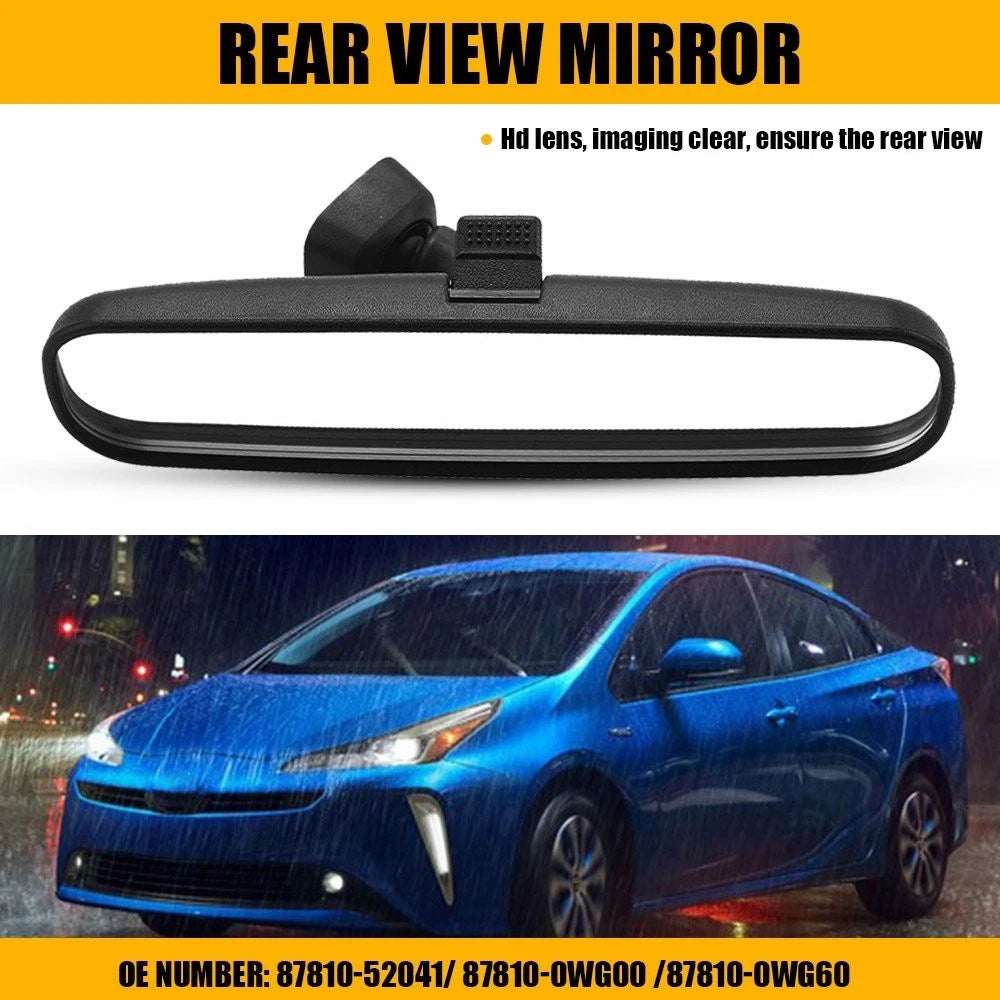 Rear View Interior Mirror for Toyota Prius RAV4 Yaris EV (2001–2023) 87810-52041