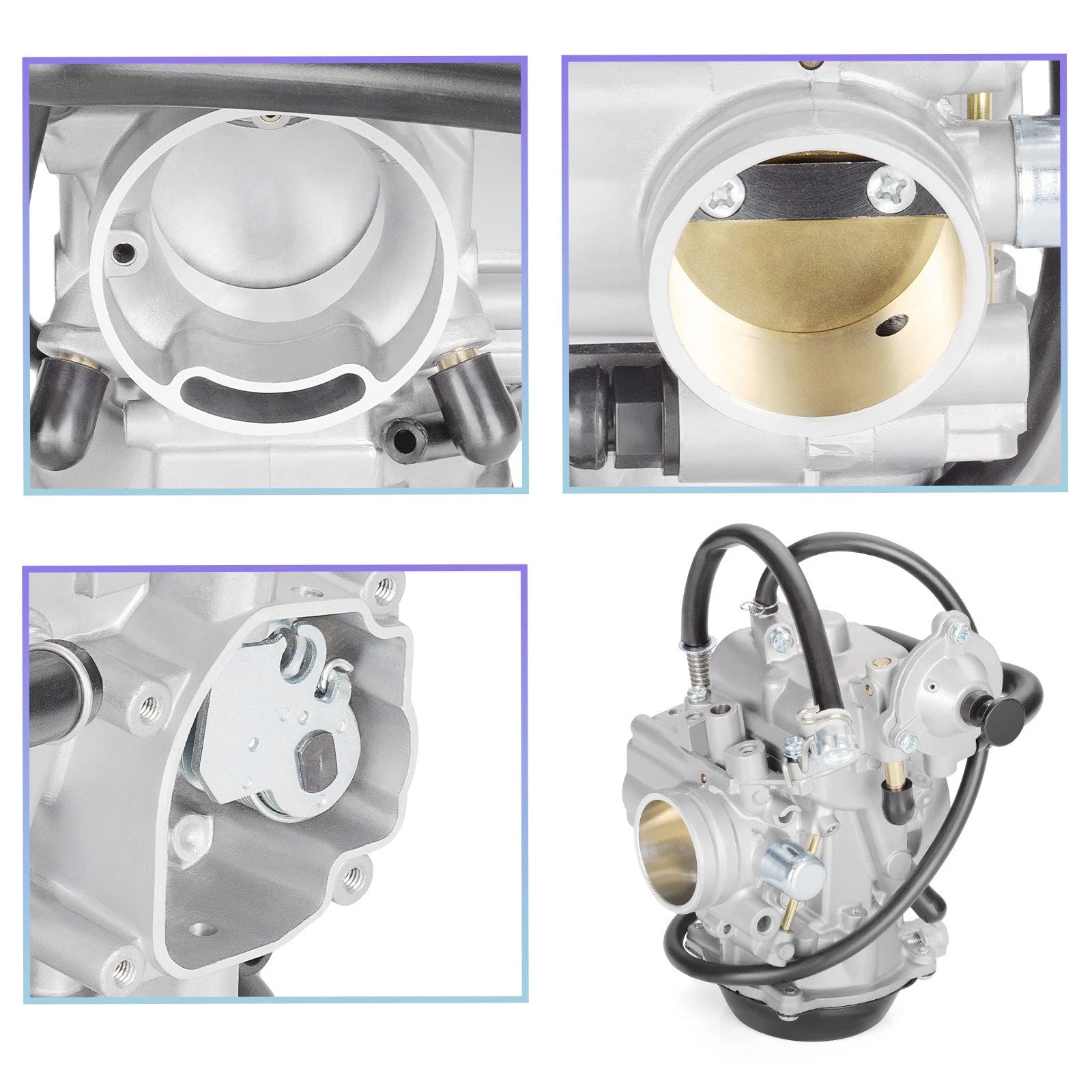 Carburetor Carb Kit 0470-362 0470-361 for Arctic Cat ATV 400 500 (1998–2001)