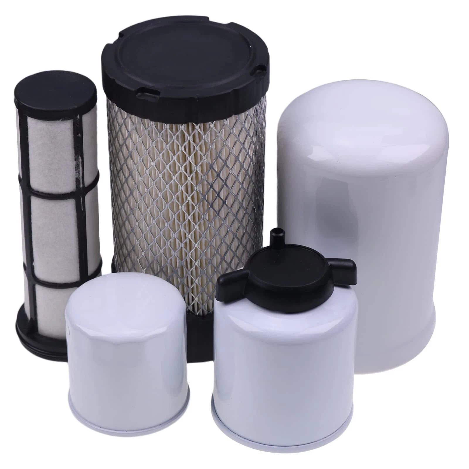 5X Fuel Oil Air Filter Kit for Bobcat Mini Track Loader MT52 MT55 MT85 MT100