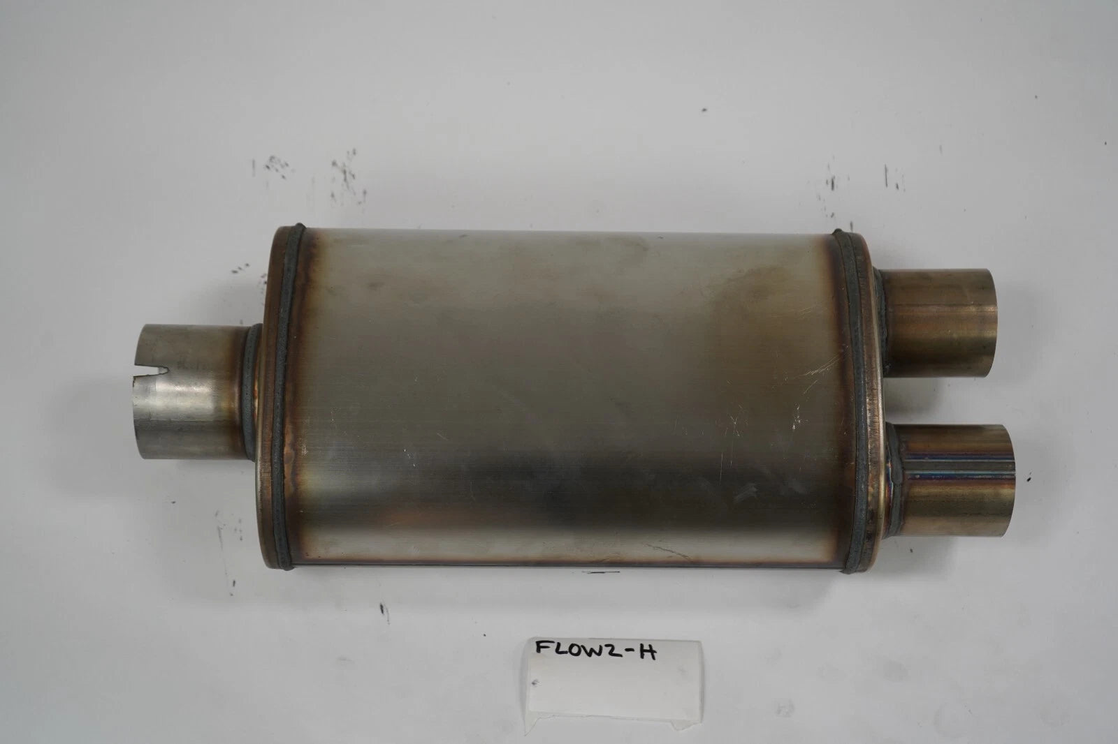 Flow II 52198 3" Center In To 2.5" Dual Out Exhaust for Open Box Special