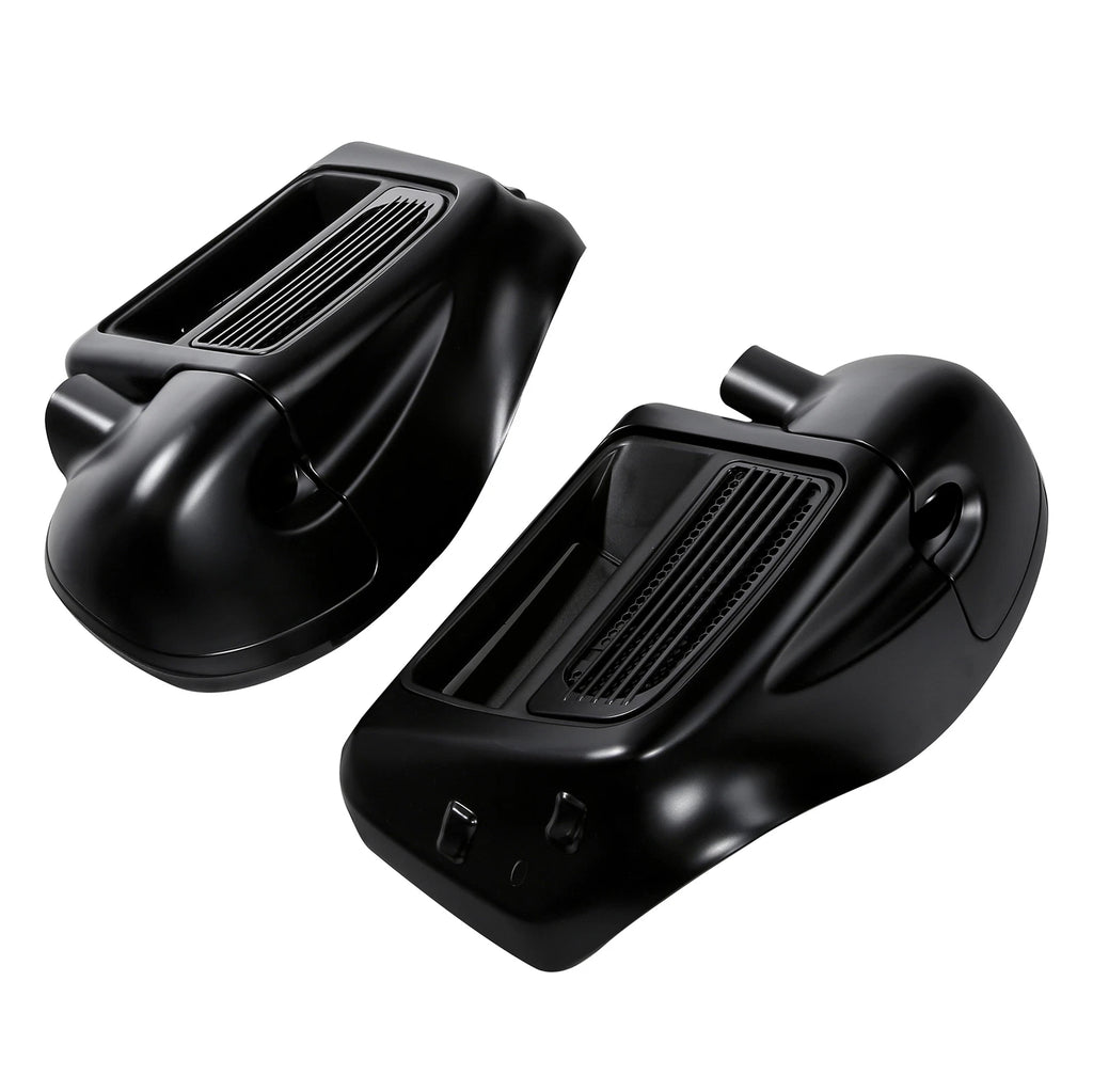 Fairing Lowers for Harley Road Glide (2014–2024) Black Denim