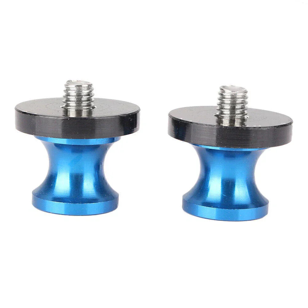 8mm Swingarm Sliders Spools Blue for Honda Suzuki Ducati Motorcycles