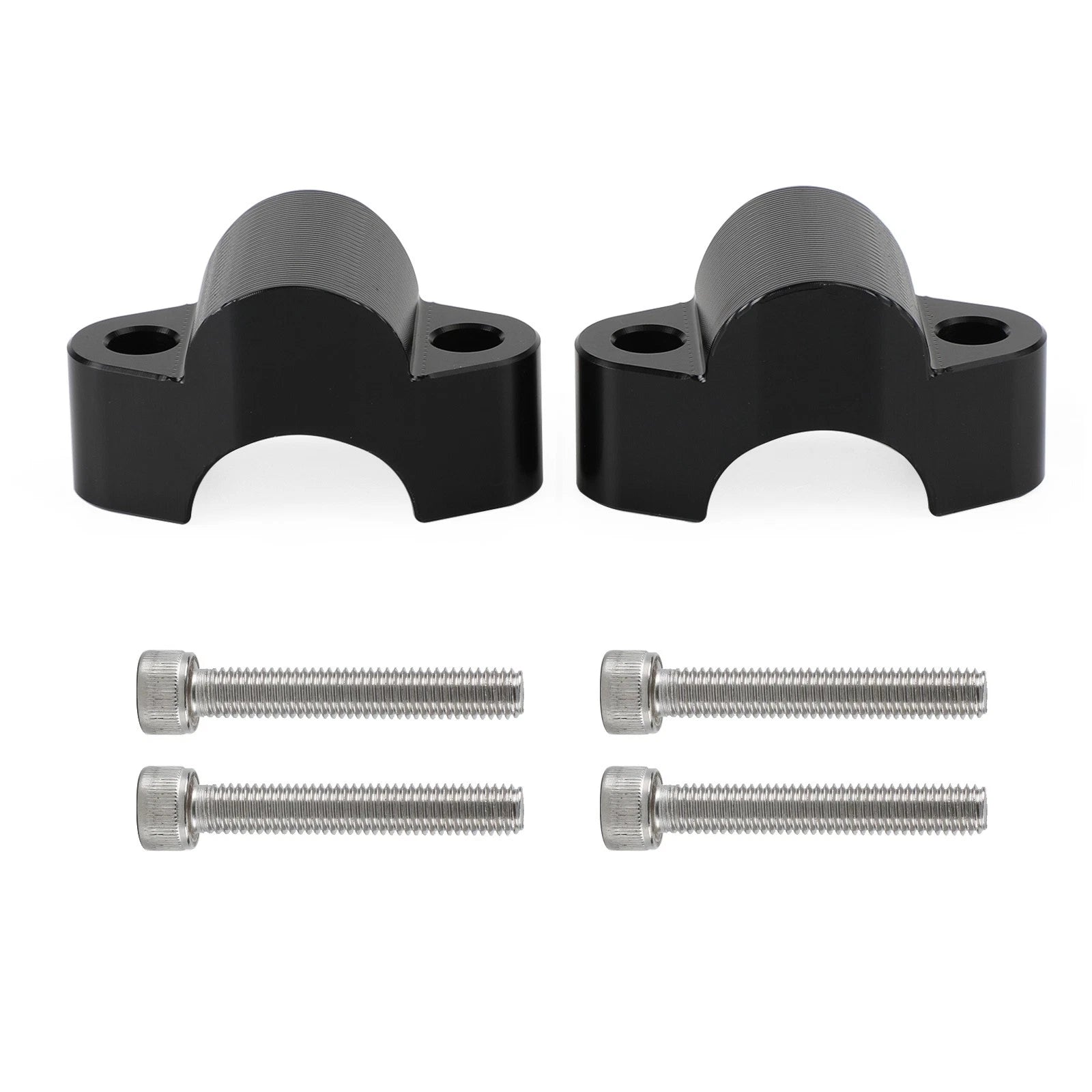 CNC Black Handle Bar Clamp Riser for CF-Moto CF800MT (2021–2022)
