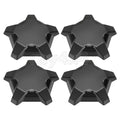 Set of 4 Black 5 Lug Rim Wheel Caps 1523842-744 for Polaris RZR Pro R 2022–2024
