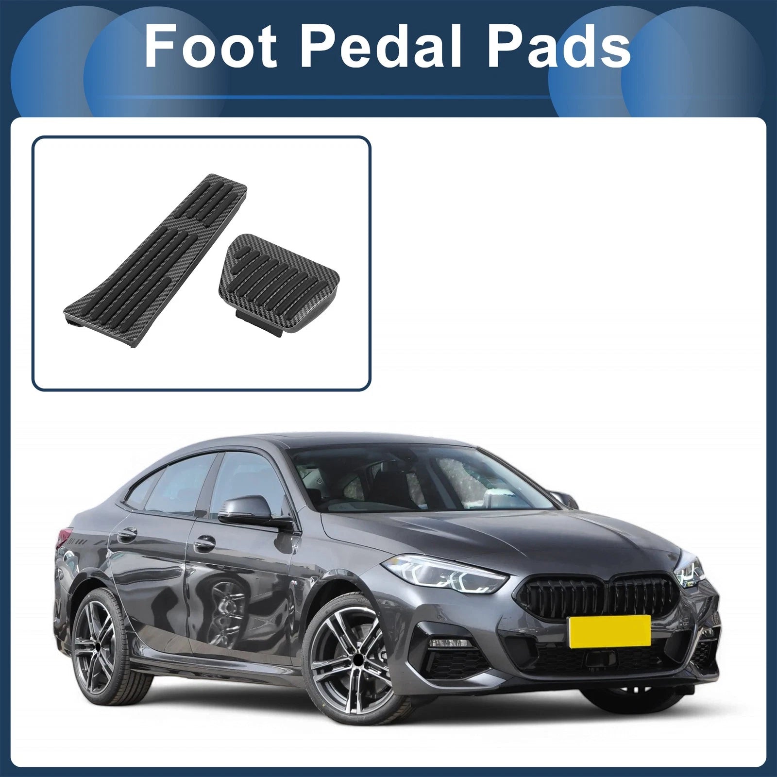 Set of 1 Automatic Foot Accelerator Pedal Covers for BMW 3 