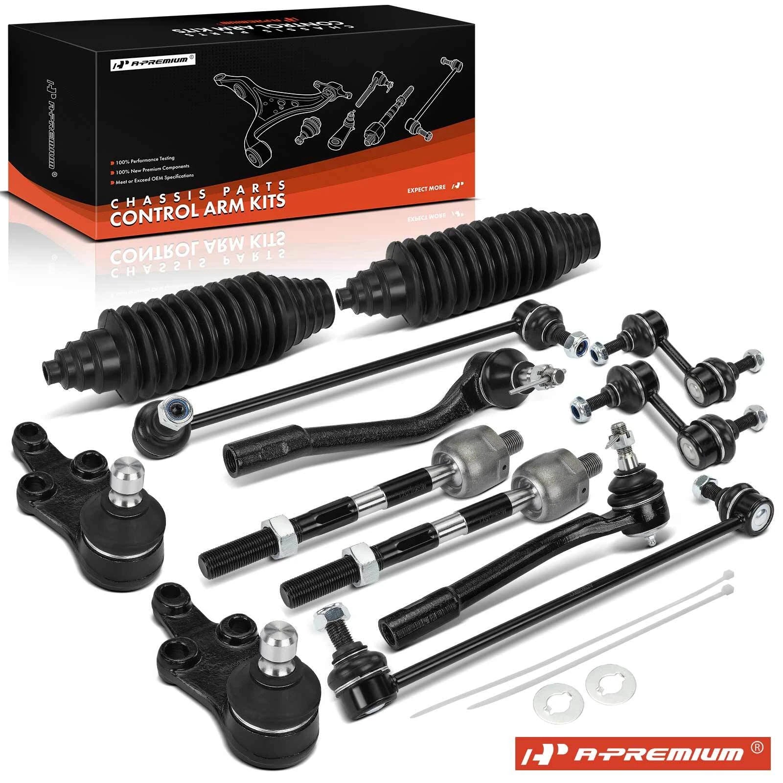 Set of 12 Sway Bar Links with Ball Joints for Hyundai Entourage (2007–2010)