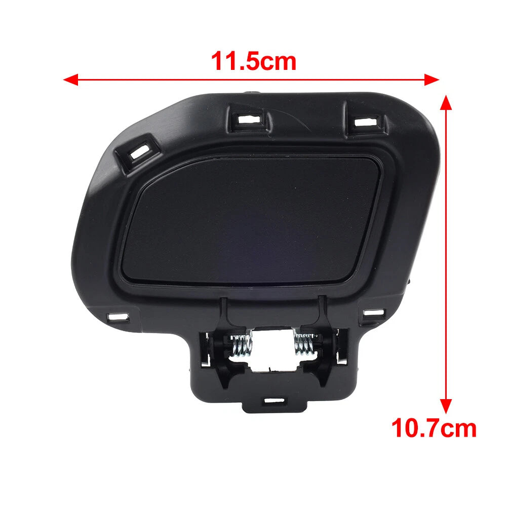 Headlight Washer Nozzle Cover Cap for Land Rover Range Rover Evoque (2012–2019) Black