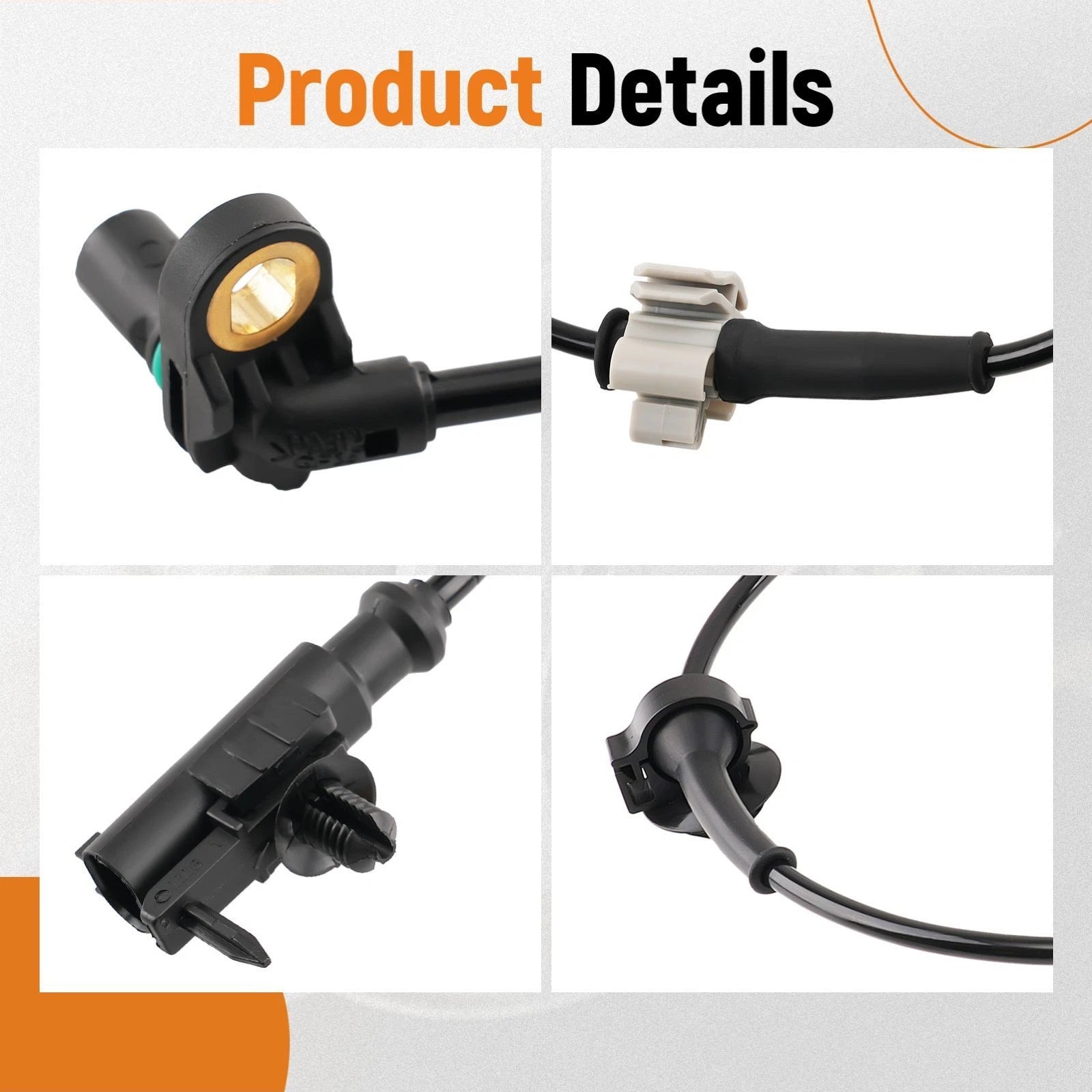 2X ABS Wheel Speed Sensor for Chevrolet Tahoe (2007-2014)