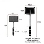 Stainless Steel Wiper for Car with Telescopic Handle & 180° Rotatable Head