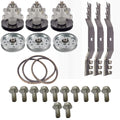 Deck Rebuild Kit with Mulching Blades for MTD (Replaces 159830)