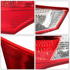Left Driver Rear Halogen Tail Light Assembly for Toyota RAV4 (2013-2015)