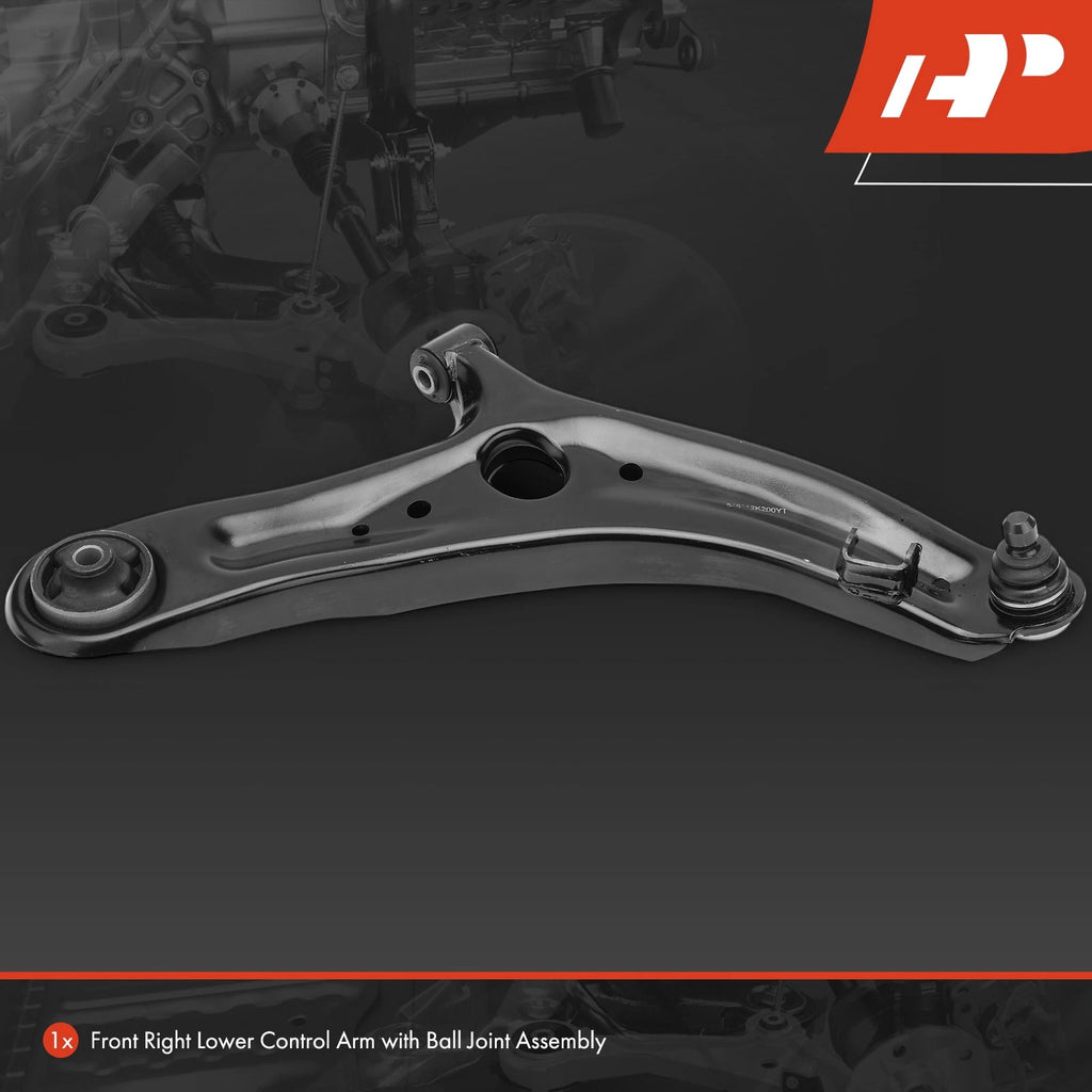Front Right Lower Control Arm with Ball Joint for Kia Soul (2010-2013)