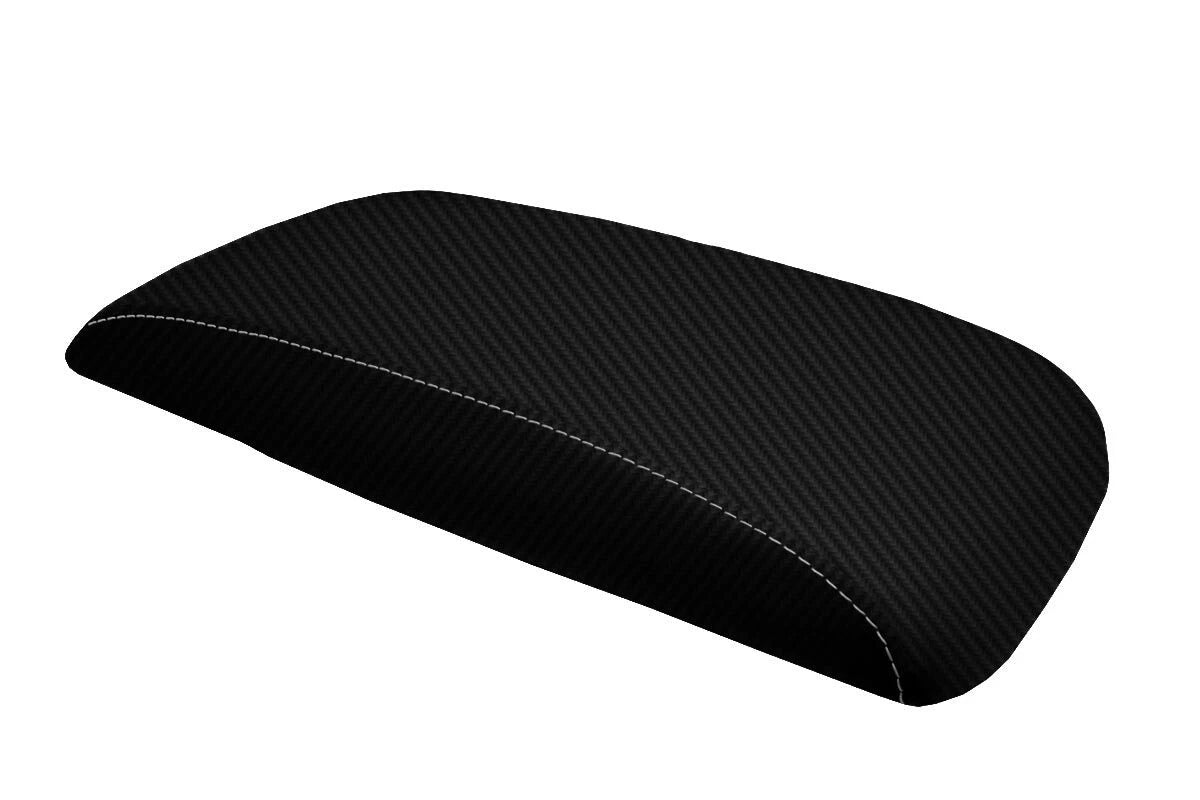 Console Lid Armrest Cover for Honda Element (2007–2011) Carbon Fiber