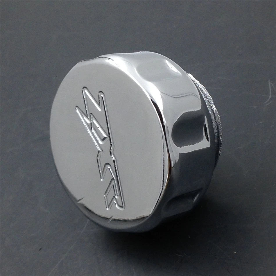 Brake Fluid Reservoir Cap Cover for Kawasaki Ninja250/Ninja500 (1987–2008) Chrome