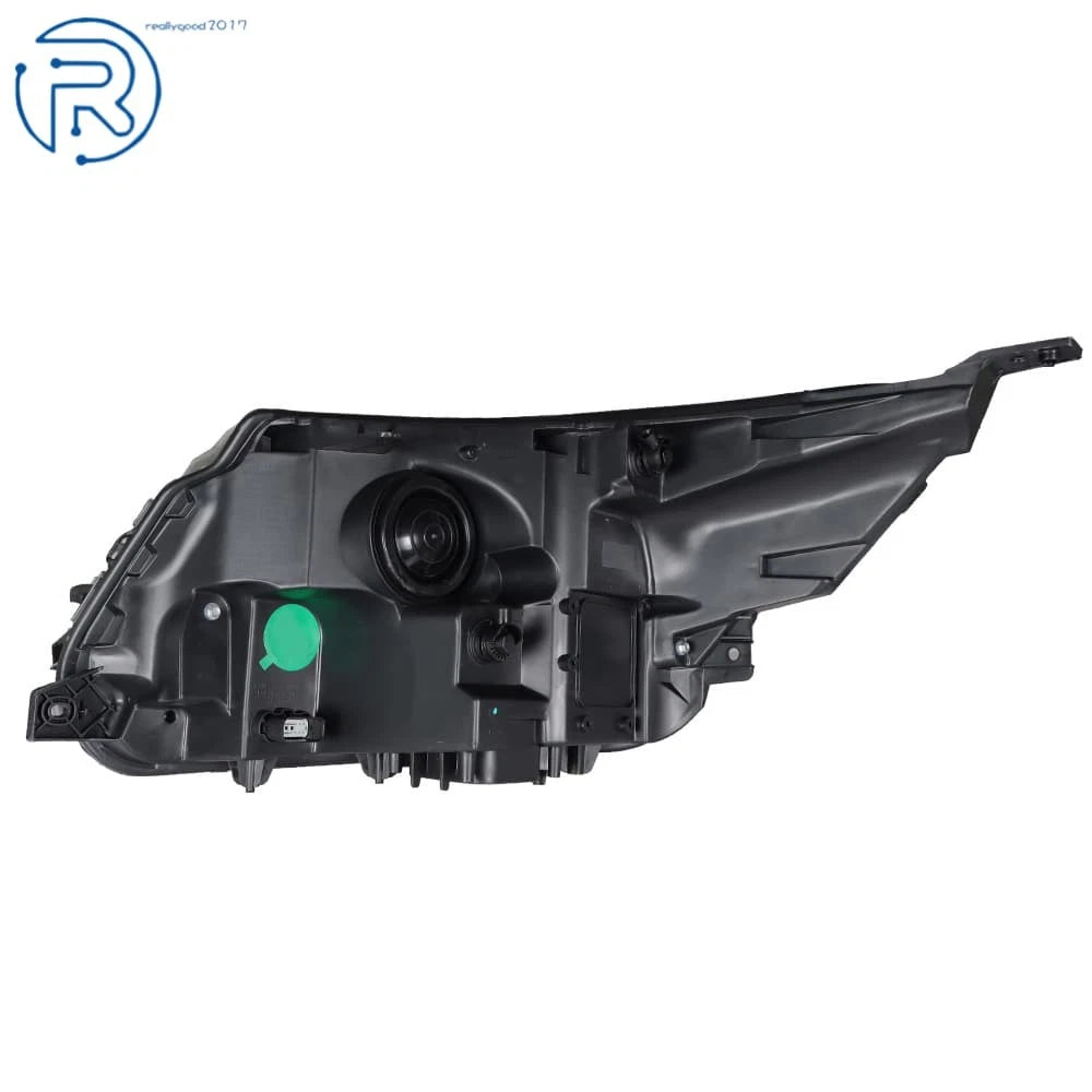 Right Side Black Housing Halogen Headlight w/LED DRL for Ford Explorer (2016–2019)
