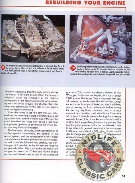 101 Projects for Porsche 911 (1964-1989) All-Color Guide