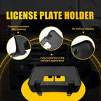 Front License Plate Tag Frame Bracket for Ford F450 F550 Super Duty (2008–2010)
