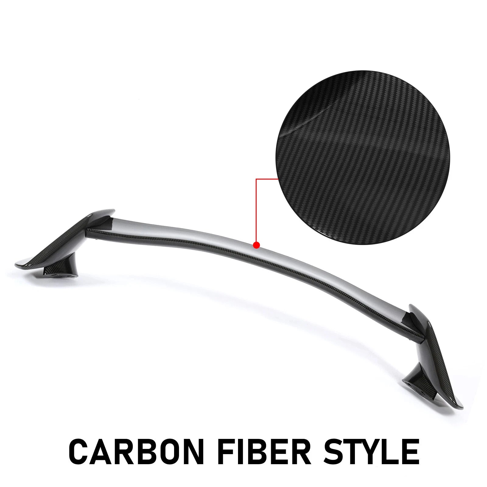Carbon Fiber Rear Trunk Spoiler for Honda Civic Hatchback (2016-2021)